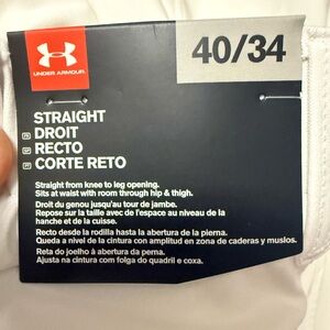 Under Armour White Athletic Pants